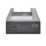 ISDT N8 18W 1.5A Multichannel 8CH LCD AA/AA Battery Smart Quick Balanced Fast Charger LiIon LiHv Life NiMh Nicd Nizn RC Parts